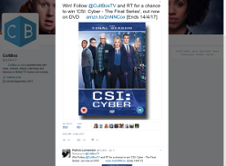 Win a 'CSI: Cyber - The Final Series' box set