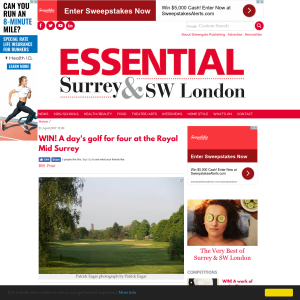 Win a Day's Golf for 4 at Royal Mid Surrey