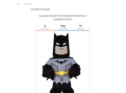 Win a DC Super Friends Tough Talking Batman Soft Toy