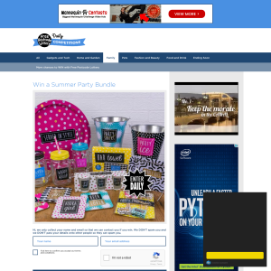 Win a Deckchair Summer Party Bundle worth £83