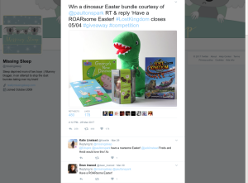 Win a Dinosaur Easter Bundle