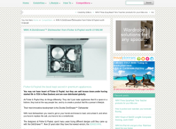 Win a DishDrawer™ Dishwasher from Fisher & Paykel worth £1199.99