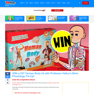 Win a DIY Human Body