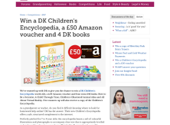 Win a DK Children's Encyclopedia, a £50 Amazon voucher & 4 DK books