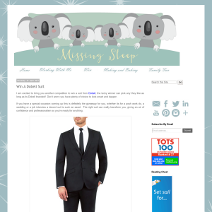 Win a Dobell Branded Suit Of Your Choice