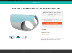 Win a dog kit from Ruffwear worth over £100