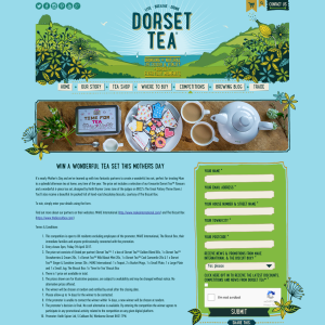 Win a Dorset Tea Set