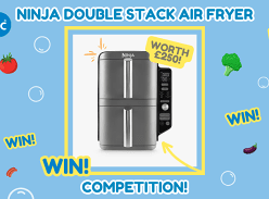 Win a double stack NINJA Air Fryer worth £250