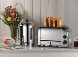 Win a Dualit Classic Kettle & 4 Slot Toaster Set Worth over £400