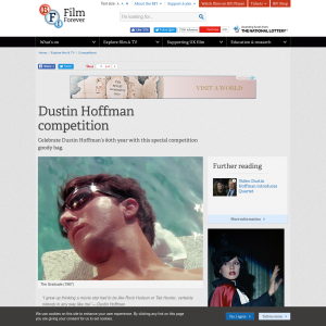 Win a Dustin Hoffman goody bag