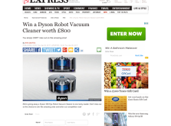 Win a Dyson Robot Vacuum Cleaner worth £800