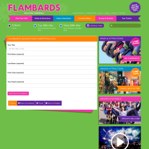 Win a Family Flambards Season Pass