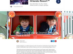 Win a family stay at Drayton Manor Park & Hotel