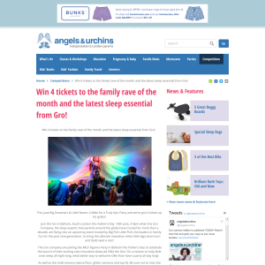 Win a family ticket to Big Dreamers & Little Ravers Collide and a Gro Ollie The Owl