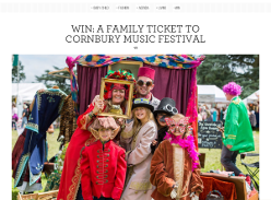 Win a Family Ticket to Cornbury Music Festival