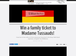 Win a family ticket to Madame Tussauds