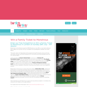 Win a Family Ticket to Monstrous