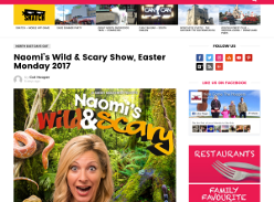 Win A Family Ticket to Naomi's Wild & Scary Show, Tyne Theatre