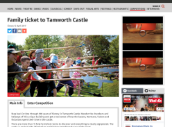 Win a family ticket to Tamworth Castle