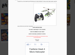 Win a Fastlane Hawk 4 Kids Micro Helicopter