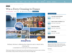 Win a Ferry Crossing to France
