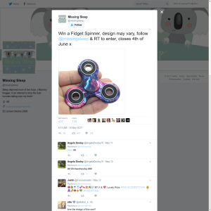 Win a Fidget Spinner