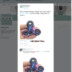 Win a Fidget Spinner