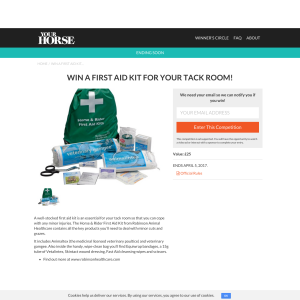 Win a First Aid Kit for your tack room