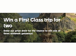 Win a First Class Trip for Two