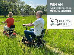 Win a Folding Mobility Scooter