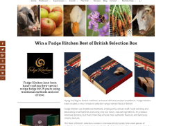 Win a Fudge Kitchen Best of British Selection Box