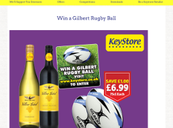 Win a Gilbert Rugby Ball