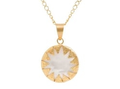 Win a Gold and Pearl Freya Rose Necklace