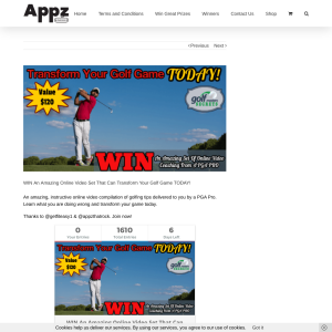 WIN a Golf Instruction Video