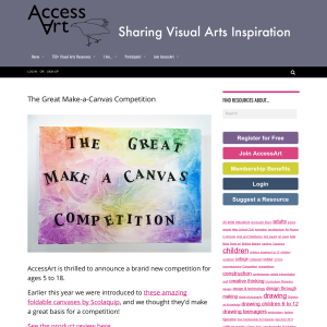 Win a Goody Bag of Art Materials