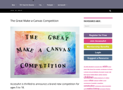 Win a Goody Bag of Art Materials