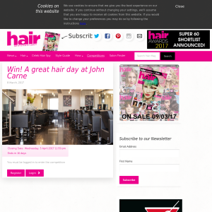 Win a Great Hair Day At John Carne, Surrey