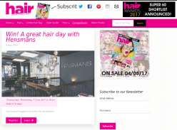 Win a Great Hair Day With Hensmans, Northampton