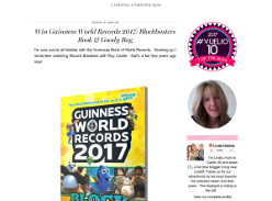 Win a Guinness World Records 2017: Blockbusters Book + Goody Bag