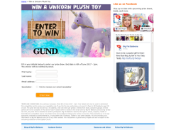 Win a Gund Unicorn Plush Toy