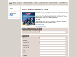 Win a Hamper of Barilla Gluten Free Pasta Goodies