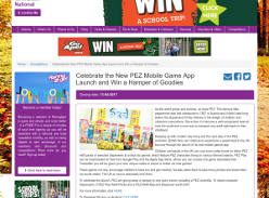 Win a Hamper Of PEZ Mobile Game App Goodies