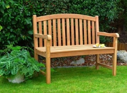 Win a Hand-Crafted Garden Bench