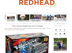 Win a Haynes Build Your Own V8 Engine