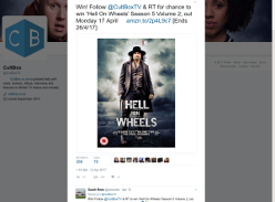 Win a Hell On Wheels Season 5 Box Set