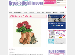 Win A Heritage Hedgehog Craft kit