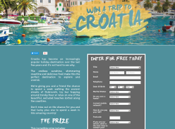 Win a holiday for 2 to Croatia