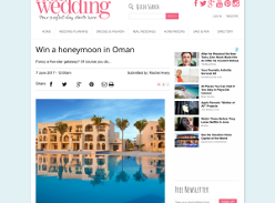 Win a honeymoon in Oman