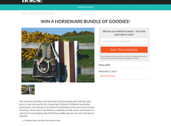 Win a Horseware Bundle of Goodies worth £254