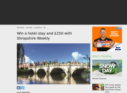 Win a hotel stay worth £250